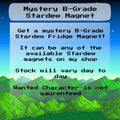 Mystery B-Grade Stardew Magnet