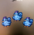 Stardew Valley Blue Chicken Holo Fridge Magnet