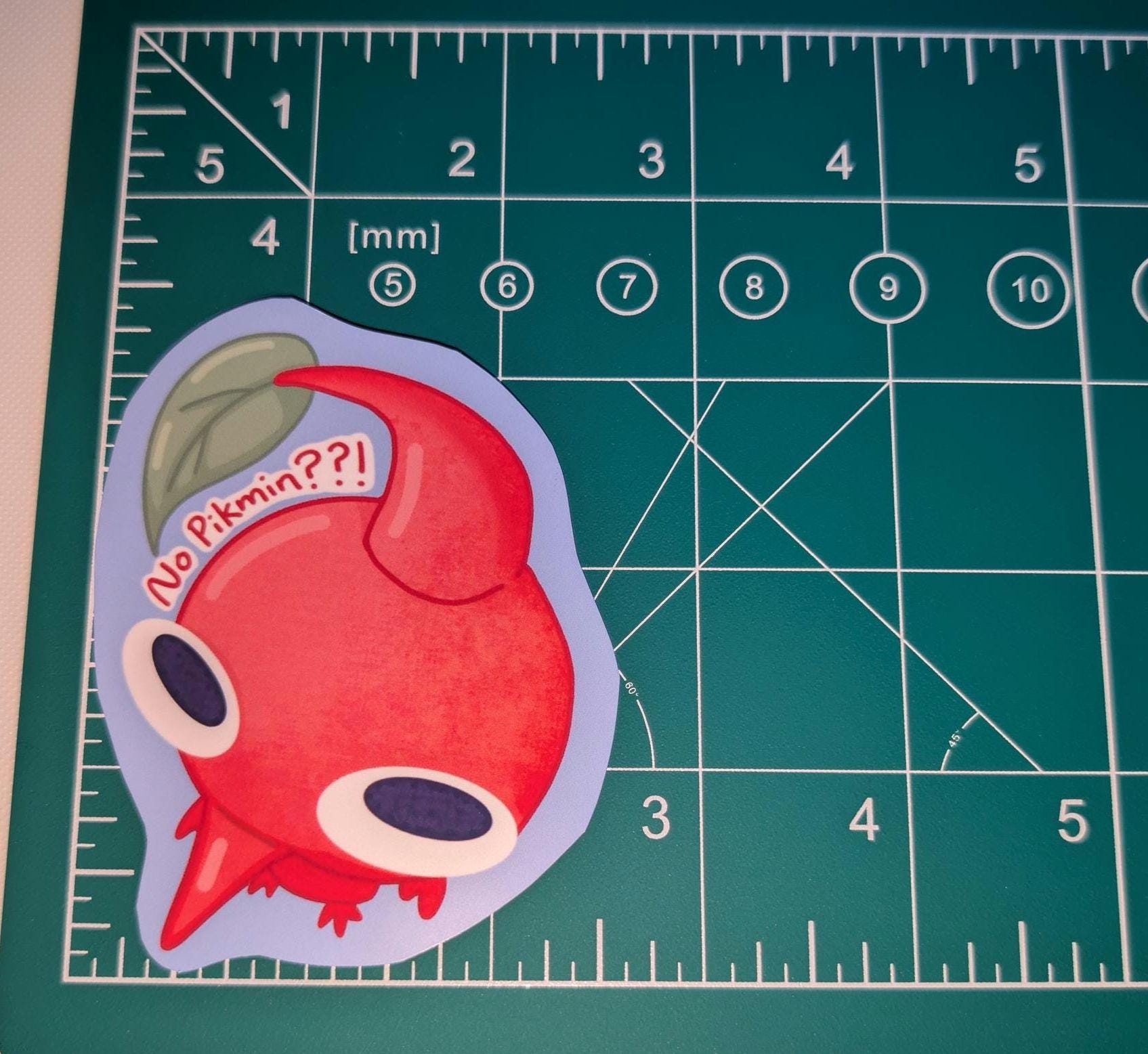 No Pikmin??! - Hand Cut Sticker