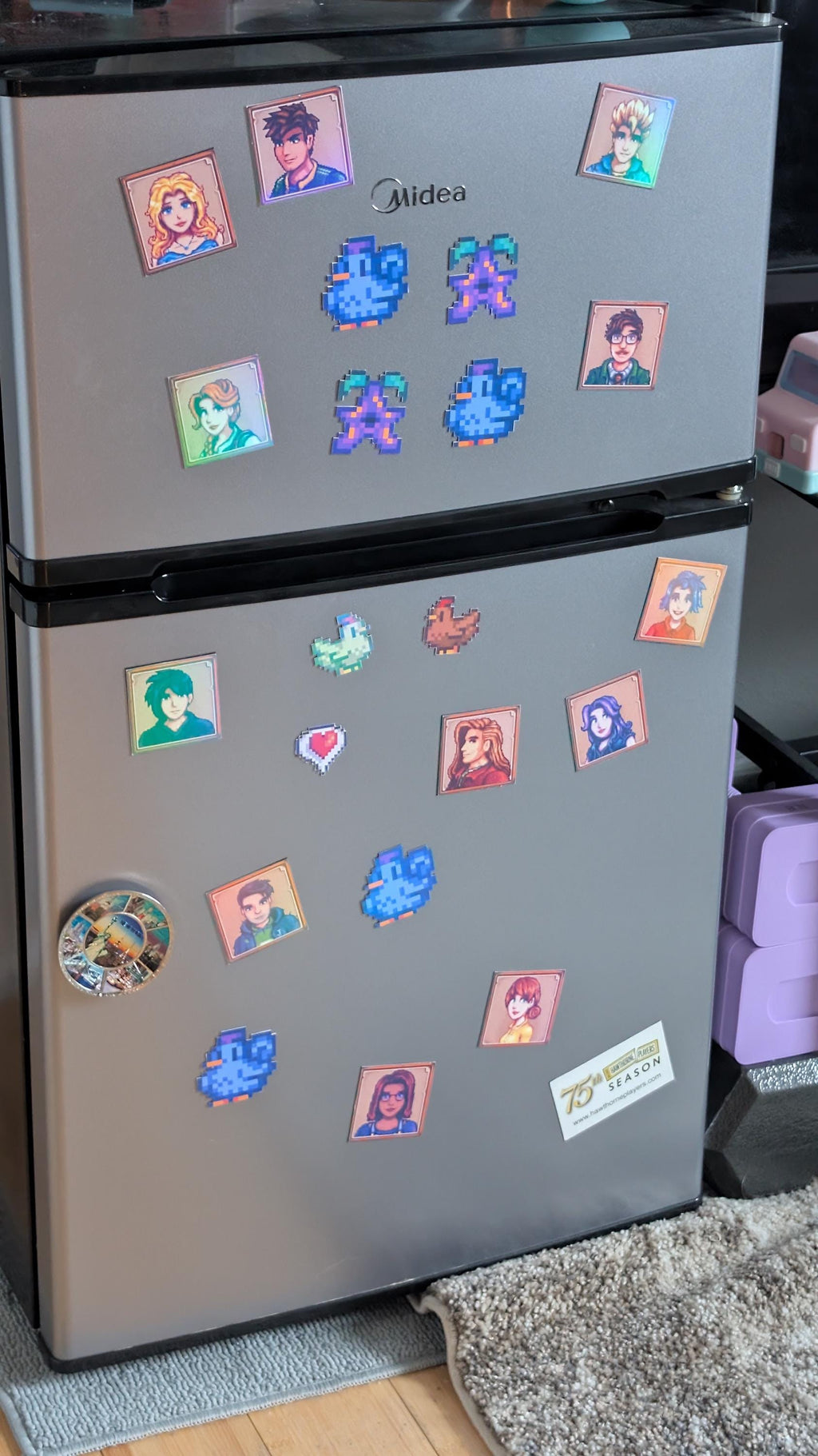 Stardew Valley Complete Fridge Magnet Set (Made to Order)