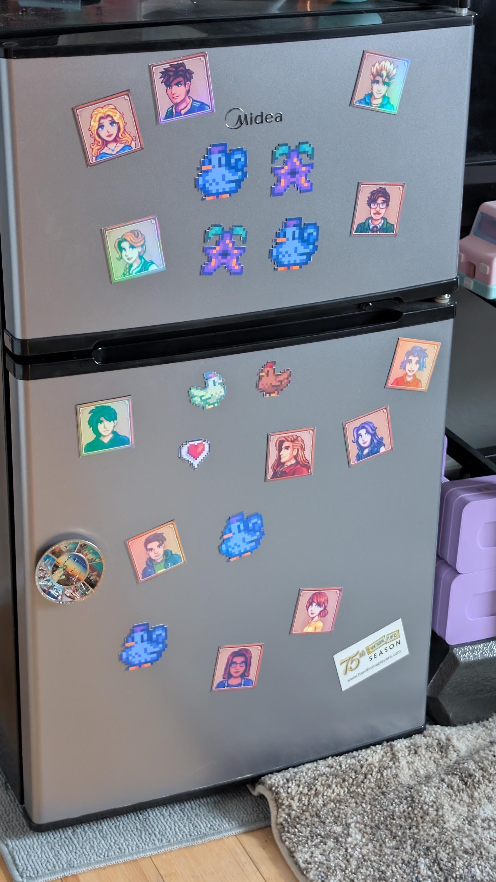 Stardew Valley Complete Fridge Magnet Set (Made to Order)