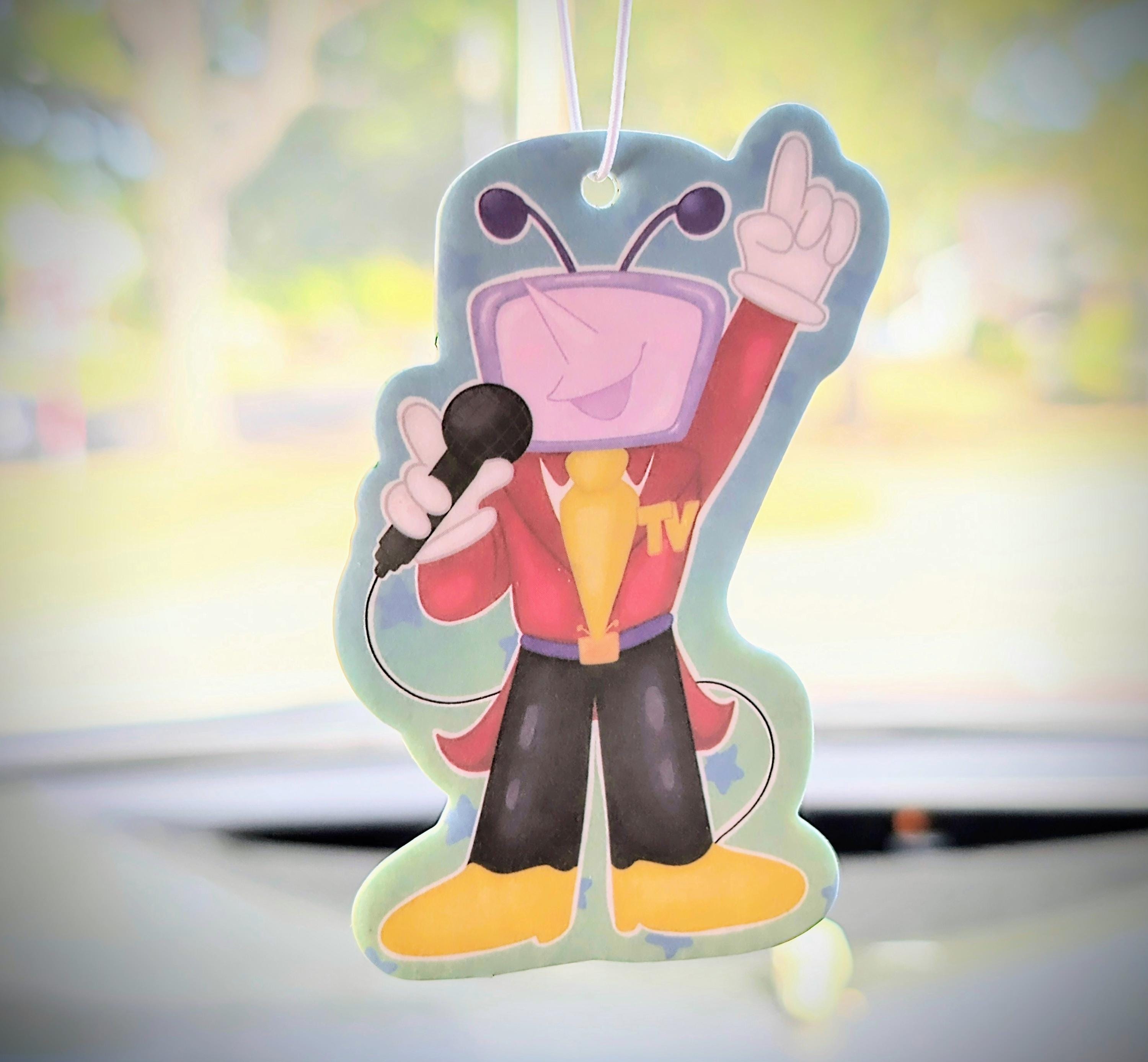 I love TV! Tenna themed Air Freshener (Cherry Scent)