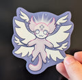 Bibically Accurate Marshmallow Mewgenics Sticker