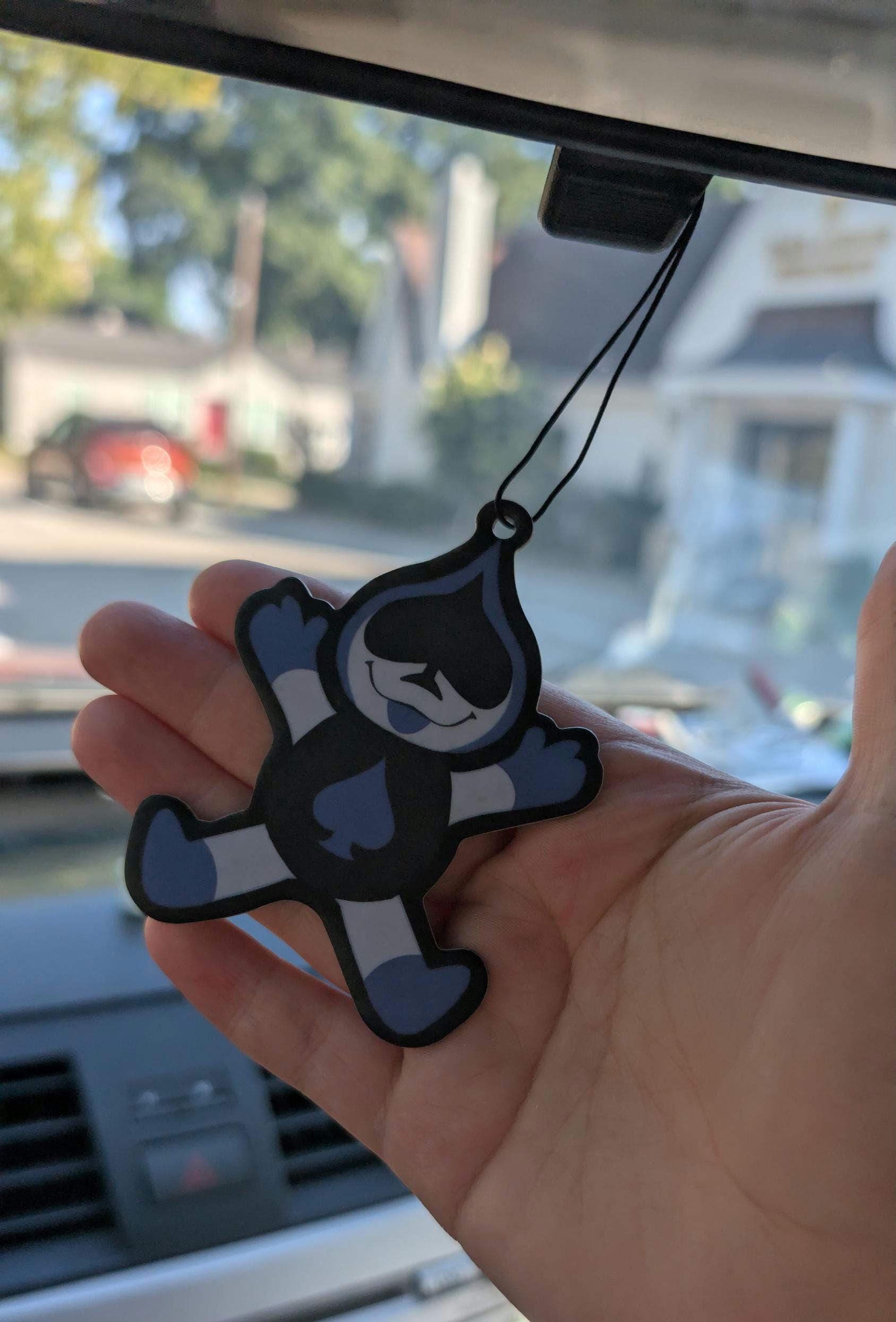 Peach Boy! Lancer themed Air Freshener (Peach Scent)