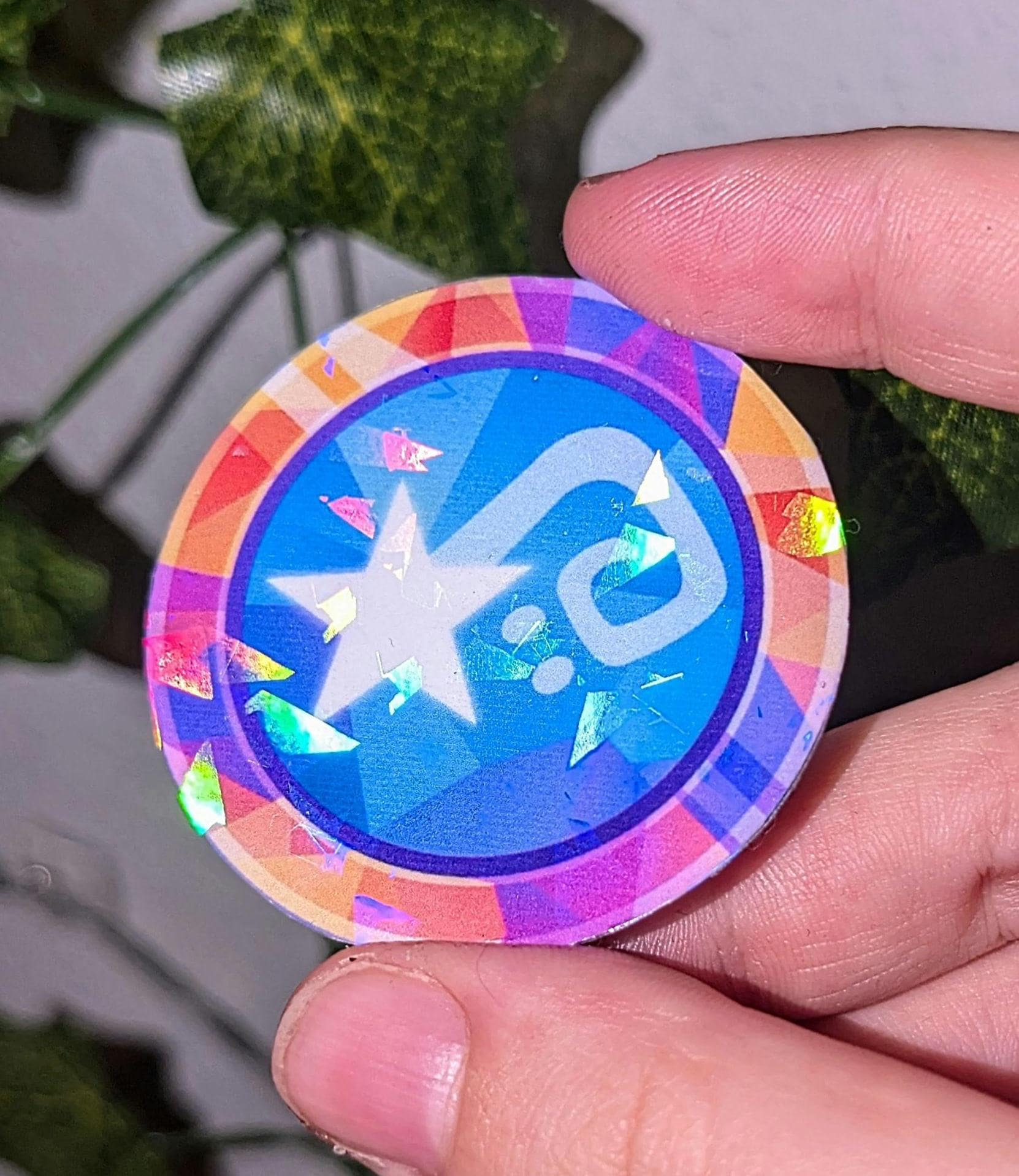 Animal Jam Wishing Coin Holo Fridge Magnet