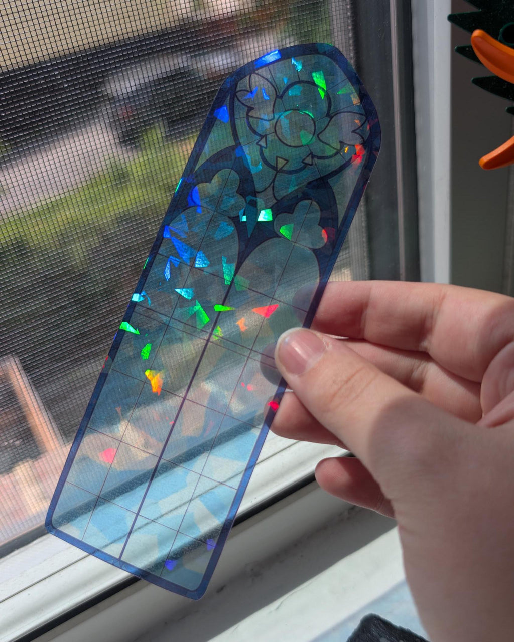 Deltarune Stained Glass Bookmark