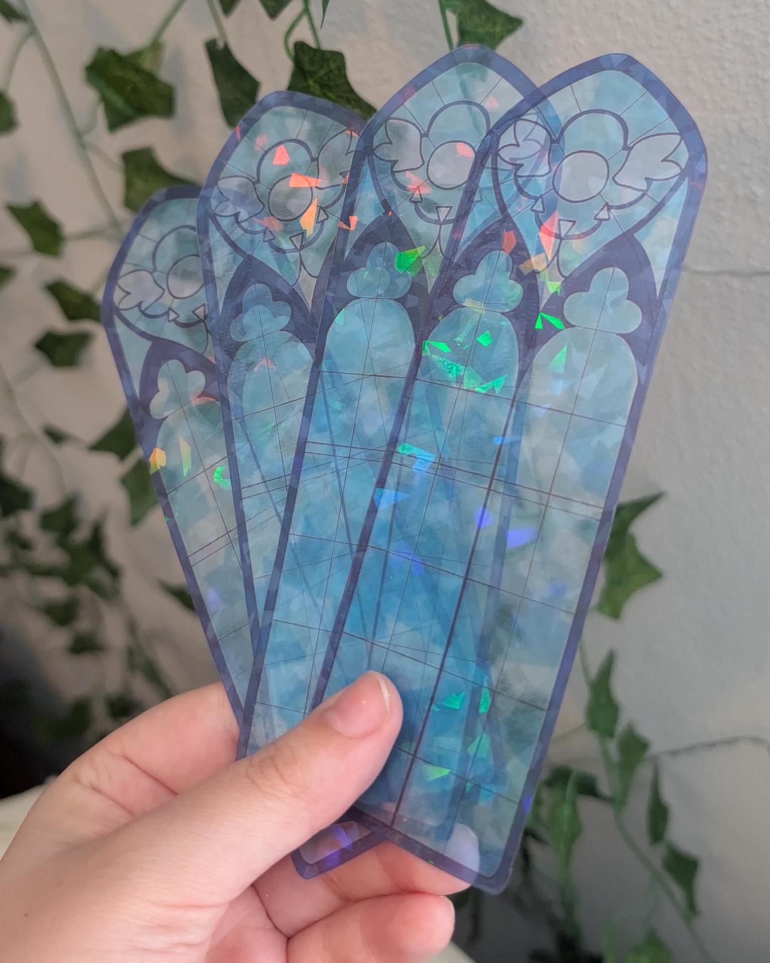 Deltarune Stained Glass Bookmark