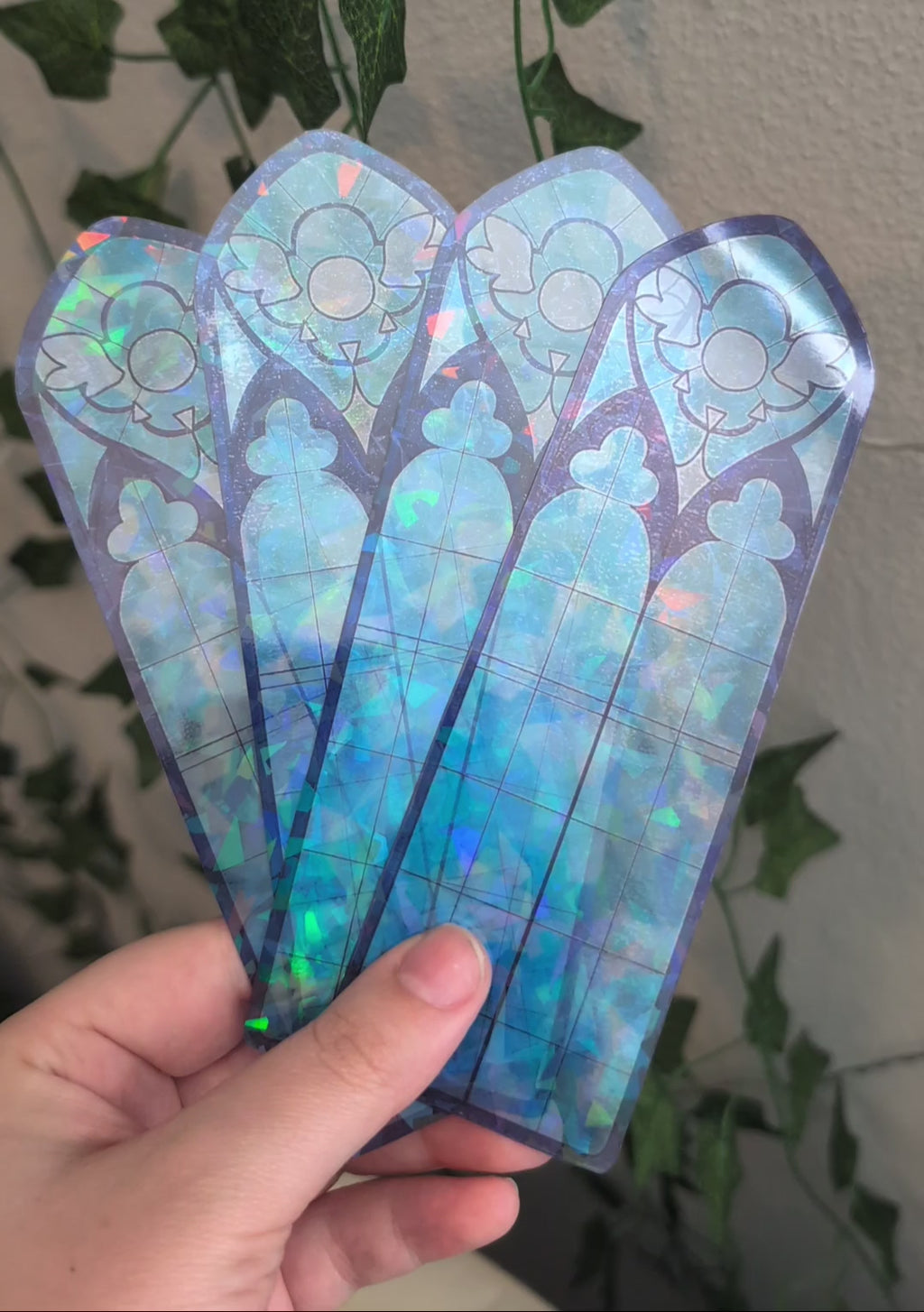 Deltarune Stained Glass Bookmark